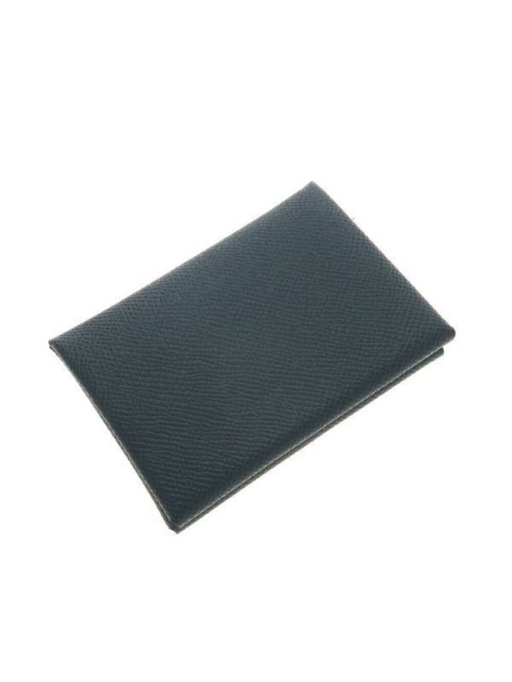 Hermes Calvi Duo Coin Purse Gray